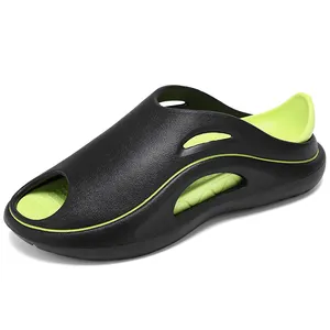 Hot logo personnalisé nuage pantoufles Eva Slide antidérapant plage sandales pantoufles chaussures pour femmes hommes