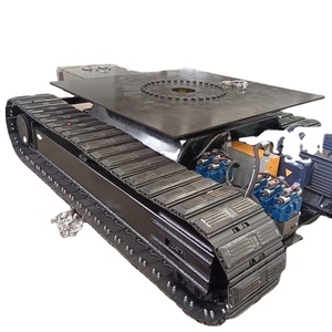 bibo 2024 Chasis de orugas de acero personalizado/Sistema de orugas/Chasis de orugas de goma con control remoto - Product Image 1