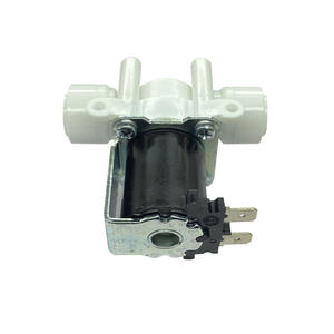 12V Pilot-Operated 3-Point Quick-Connect Household <b>Water</b> Purifier <b>Solenoid</b> <b>Valve</b> with Plastic Inlet for Wastewater <b>Valve</b> - Product Image 2