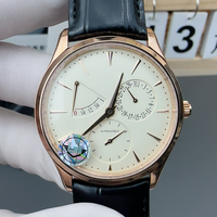 Reloj Mecánico Automático APS Simple Luxury Ultrafino de 8.1mm con Segundero Pequeño, de Acero Inoxidable, Resistente al Agua, para Hombre de Negocios