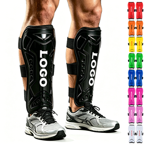 Protège-tibias de football personnalisables avec logo, moulage sur mesure, accessoires de protection de <span class=keywords><strong>cheville</strong></span> pour enfants et hommes - Product Image 1