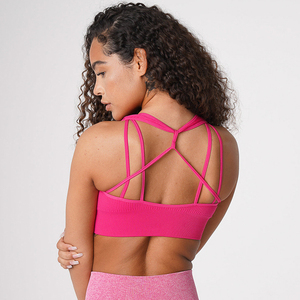 <span class=keywords><strong>Reggiseno</strong></span> <span class=keywords><strong>sportivo</strong></span> <span class=keywords><strong>senza</strong></span> <span class=keywords><strong>cuciture</strong></span> dimagrante a compressione con scollo a V da donna - Product Image 3