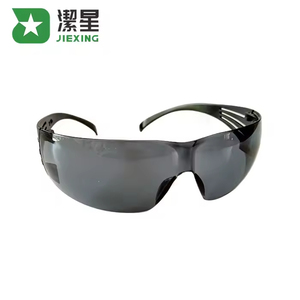 نظارات السلامة الصناعية المقاومة للصدمات بمعيار ANSI Z87 بعدسات شفافة مقاومة للمواد الكيميائية ومعتمدة CE EN166 ومقاومة للخدش - Product Image 3