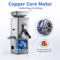 Machine à décortiquer le riz en acier inoxydable avec moteur en cuivre pour le décorticage du riz, du blé, du millet, du maïs et du sorgho