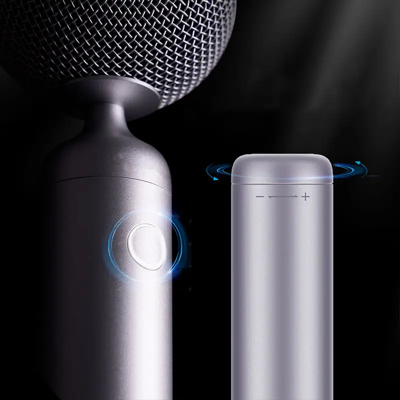 Динамик Микрофон домашний Поющий караоке Домашний Беспроводной Открытый портативный микрофон