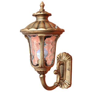 Gran oferta, cilindro Vintage, farol de pared para exteriores, luces decorativas de aluminio para jardín, luces LED impermeables con energía Solar - Product Image 1