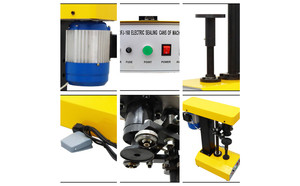 Machine semi-automatique <span class=keywords><strong>de</strong></span> capsulage et <span class=keywords><strong>de</strong></span> scellage pour canettes <span class=keywords><strong>de</strong></span> boissons, machine à fermer les boîtes <span class=keywords><strong>de</strong></span> conserve - Product Image 5