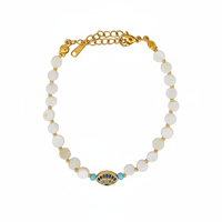 Bracelet en perles de style œil maléfique