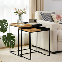 Meuble d'appoint moderne pour salon, console en bois massif pour petit appartement, hôtel, hôpital