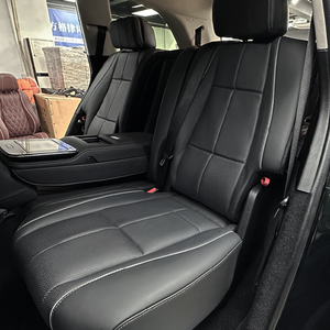 Fundas de Asiento de Cuero Completas para GLE350 (2020-2025) - Edición de Lujo Color Caballero Negro - Product Image 3