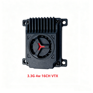 Transmisor de Video para Drones 3.3G 4W FPV VTX 3.3Ghz, Transmisión de Imagen de Largo Alcance para Drones RC, 16 Canales - Product Image 1