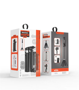 Trépied extensible pour selfie K10 38,6 cm avec pince pour téléphone pour appareil photo, téléphone portable Samsung, iPhone, Huawei, <span class=keywords><strong>Xiaomi</strong></span>, support de téléphone - Product Image 4