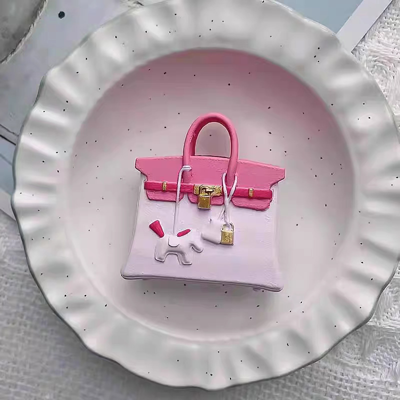 Bolso pony rosa