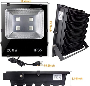 200W RGB LED Flutlicht IP65 Wasserdichter Farbwechsel im Freien für Baum, Landschafts park mit fern gesteuerter Beleuchtung - Product Image 5