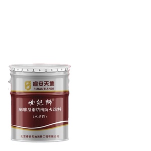 Pintura Ignífuga Ultrafina a Base de Agua para Protección de Estructuras Metálicas y de Acero, Revestimiento Ignífugo, Venta al Por Mayor de Fábrica - Product Image 1