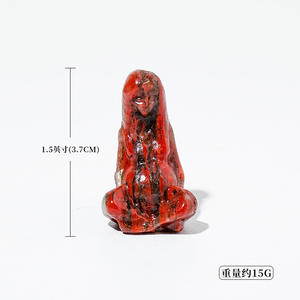 หินธรรมชาติแกะสลักด้วยมือขนาด1.5นิ้วรูปปั้นเทพีรูปปั้นแกเรียรูปปั้นพระแม่เอริสของตกแต่งบ้าน - Product Image 5