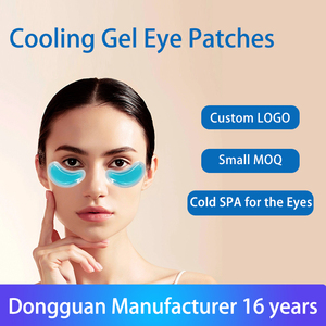 Pak es Gel bantalan mata pendingin yang dapat digunakan kembali dan di bawah patch perawatan dingin mata untuk menghilangkan rasa sakit kemerahan santai - Product Image 4
