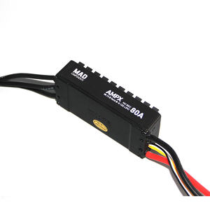 Controlador sin Escobillas MAD AMPX 80A 6S 24V ESC para Motor - Product Image 3