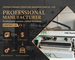 Furnitur rumah, Nightstand, desain terpasang di dinding dengan kontrol sentuh dan pencahayaan ambien - Product Image 3