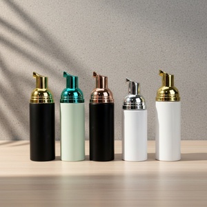 Cleanser Foam <b>Pump</b> <b>Bottle</b> Custom Silk Screen 100ml 120ml 150ml Cosmetic Plastic Foam Soap Dispenser <b>Pump</b> <b>Bottle</b> - Product Image 2