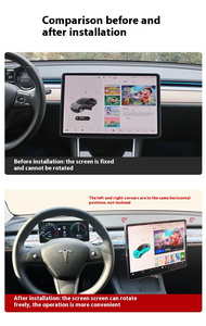 T6 RC T-esla Highland รุ่น<span class=keywords><strong>3</strong></span>ขายึดแบบเฉพาะสี่ทิศทางการหมุนกลางควบคุมหน้าจออุปกรณ์เสริมเทสลา - Product Image 3