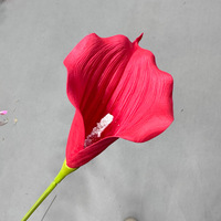 Künstliche Calla-Lilien Blumenstiele für Hochzeit, Hotel und Wohnzimmer-Dekoration