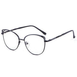 Nouvelles montures de lunettes pour femmes, logo personnalisé, monture optique en métal, <span class=keywords><strong>filtre</strong></span> <span class=keywords><strong>anti</strong></span>-lumière bleue, monture de lunettes photochromiques, lunettes optiques - Product Image 5