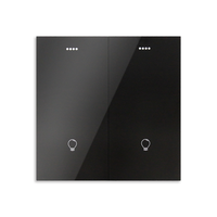 Livolo — interrupteurs muraux Rf universels sans vis, panneau de mouvement Knx, de haute qualité, en verre, approuvé Iso