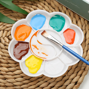 <span class=keywords><strong>Palette</strong></span> de peinture en plastique ronde Artist Mix <span class=keywords><strong>Palette</strong></span> de peinture en plastique Plateau 10 puits - Product Image 1