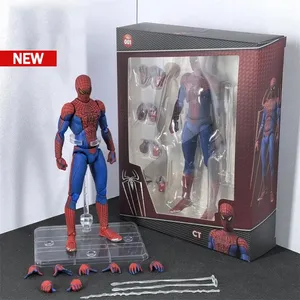 Ct Toys Spider Mafex 001 Nuevo Peter Parker Andrew <span class=keywords><strong>Garfield</strong></span> el Increíble Shf Figura de Acción Anime Modelo de Juguete - Product Image 1