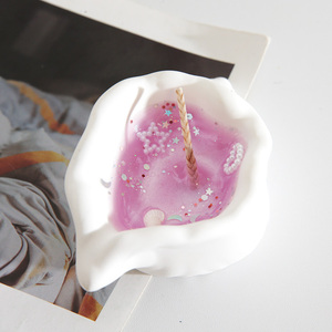 Cire de Gel de buccin en forme de conque de longue durée bougie parfumée de coquille d'océan Unique pour décor d'accessoire de Photo de salle de fête - Product Image 4