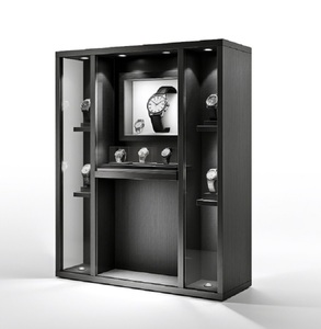 Elegante Sistema di Vetrine LED a Pavimento per Esposizione di Orologi di Lusso, Ideale per Centri Commerciali - Product Image 4