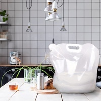 Lot de 50 sachets de lait et boissons durables, contenants transparents pour boissons à coller au lait, sachet de café, emballage de jus 1 tonne avec buse
