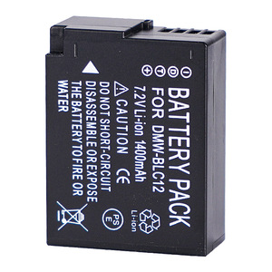แบตเตอรี่กล้องแบบชาร์จไฟได้สำหรับ DMW-BLC12พานาโซนิค E LUMIX DM BLC12 <span class=keywords><strong>FZ200</strong></span> BLC12PP 7.2V 1400mAh - Product Image 2