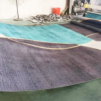 Rouleau de tapis 3d, doux, pas cher, 4m, mur à mur, impression odm, personnalisation