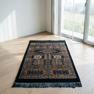 Alfombra de Oración <span class=keywords><strong>Pader</strong></span> de Diseño Nuevo 2026, Regalo Islámico, Poliéster Lavable a Máquina, Resistente a las Manchas, Apta para Mascotas, Venta al Por Mayor para el Hogar - Product Image 1