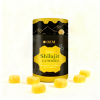 Gummies à base de Shilajit et d'acide fulvique, 30 unités, pour l'énergie et le soutien immunitaire, et la gestion de l'énergie chez les adultes