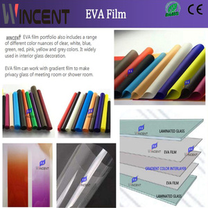 Película Intermedia de EVA Tintada de Color <span class=keywords><strong>WINCENT</strong></span>, 0.25mm 0.38mm 0.5mm 0.76mm, Múltiples Opciones de Color, Bloqueo UV, Decorativa - Product Image 2