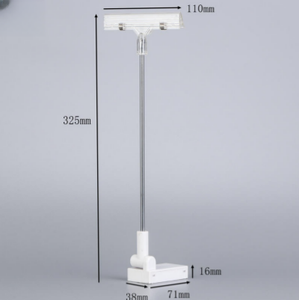 Portaetiquetas de Plástico Transparente al por Mayor, Clips para Etiquetas, Soportes para Carteles de Precios para Estantes de Supermercado, Duraderos - Product Image 5