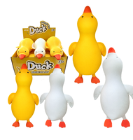 Canard géant moelleux de 36 cm, jouet sensoriel anti-stress, canard en caoutchouc jaune de 14 pouces, canards géants, balle anti-stress, jouets à presser pour la décompression