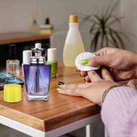 Bouteille en verre pour alcool à triple filtre anti-obstruction de 150 ml, distributeur de pompe à acétone avec couvercle