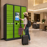 Casier intelligent de stockage de bagages en libre-service 24h/24 et 7j/7 pour aéroports et gares ferroviaires – Idéal pour les touristes