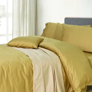 Custom King Size Bed Sheet 100% Australian Cotton Bed Sheets Bedsheet Hotel Satin Queen Size Bedding Set luxury bedsheets sets