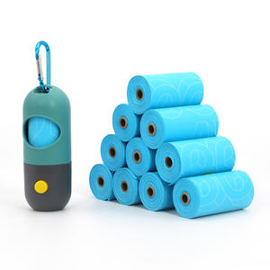 Fabriek Op Maat Gemaakte Eco-Vriendelijke Maizena Composteerbare Biologisch Afbreekbare Hondenpoepzakjes Voor Hond - Product Image 4