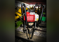 Machine de perçage portable pour traverses de chemin de fer, perceuse à traverses en bois