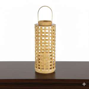 Nueva Linterna de Bambú Natural Hecha a Mano, Lámpara de Bambú con Asas, al Precio de Fábrica, Linterna Decorativa, Lámpara - Product Image 5