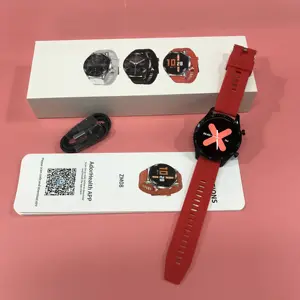 ZM08 Smartwatch IP68 Waterdichte Smart Draagbare Apparaten Bt Call Hartslag Bloeddruk Meerdere Sport Modi Horloge