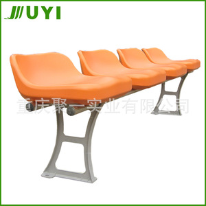 Asientos plegables huecos de respaldo bajo con pasamanos para gradas de gimnasios y campos deportivos escolares al aire libre, modelo 2527 - Product Image 5