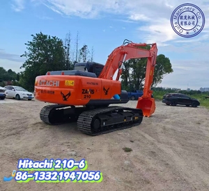 Excavatrice hydraulique Hitachi ZX210 d'occasion d'origine japonaise ZX120/130/200 35 tonnes Moteur Isuzu 202KW 1000 heures Pompe haute performance - Product Image 3