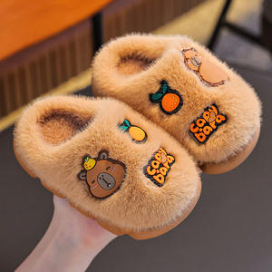 Anti-slip soft sole, breathable and odor-proof, warm with added insulation, <b>home</b>-use cotton <b>slippers</b> - Product Image 4